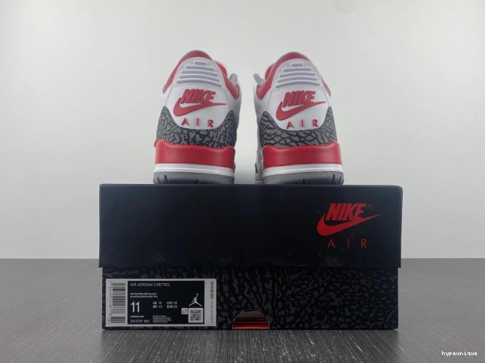 HYPE OG Air 3 Jordan DN3707-160 Fire Red 0814
